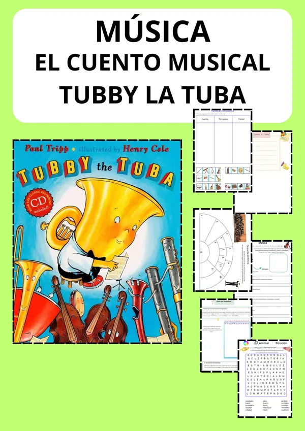 Música, Cuento musical Tubby la tuba