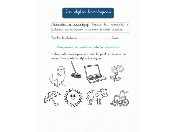 guia de objetos tecnologicos