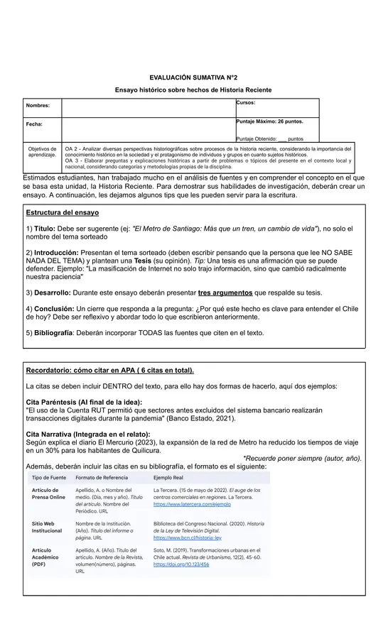 Comprensión histórica del presente - ensayo sobre historia reciente