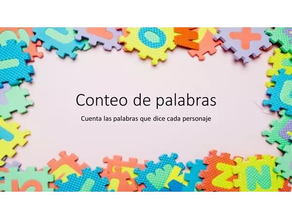 Contando palabras