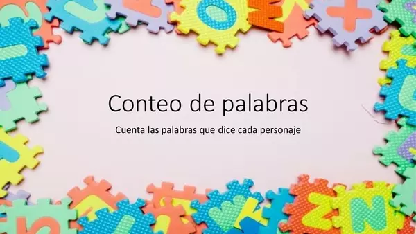 Contando palabras