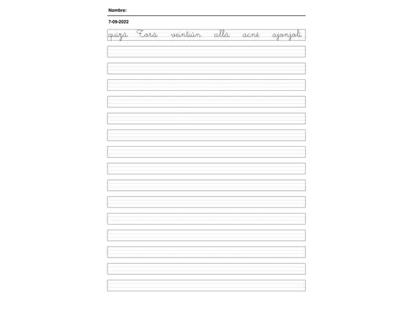 Planas Para Mejorar Caligrafia