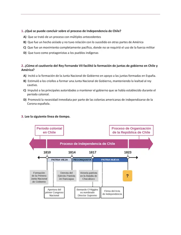 Ensayo exámenes libres 6° básico Historia, Geografía y Ciencias Sociales