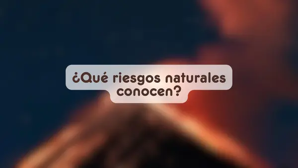 Riesgo naturales de Chile | Quinto básico