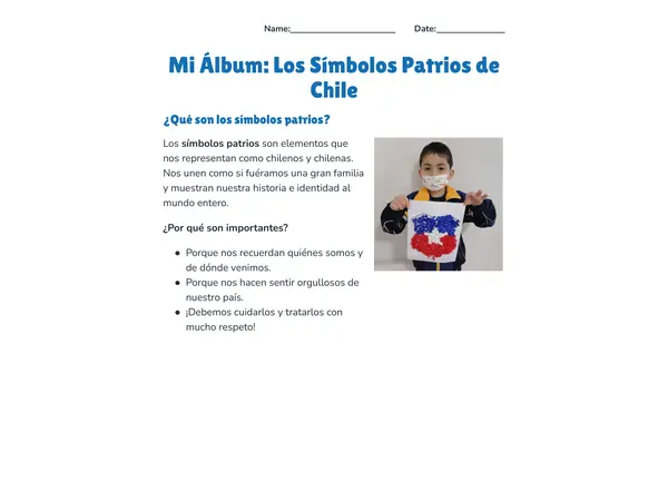 SIMBOLOS PATRIO DE CHILE
