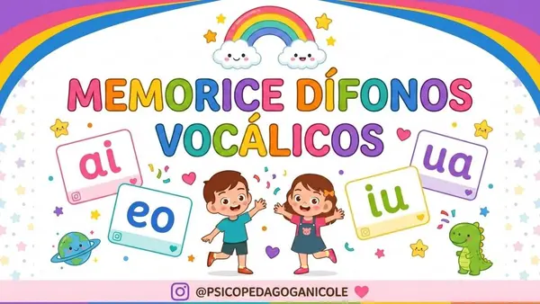 Imprimibles Vocales y sílabas