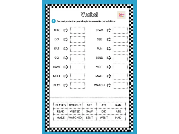 Regular and Irregular verbs