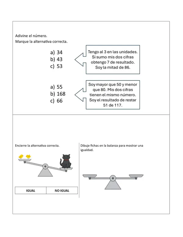 Refuerzo Matemático 1° básico