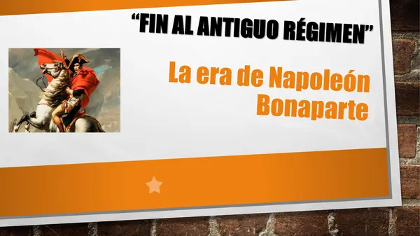 PPT - La era de Napoleón Bonaparte 