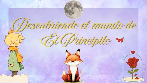 “Guía de contextualización El Principito – 6° básico – comprensión lectora”