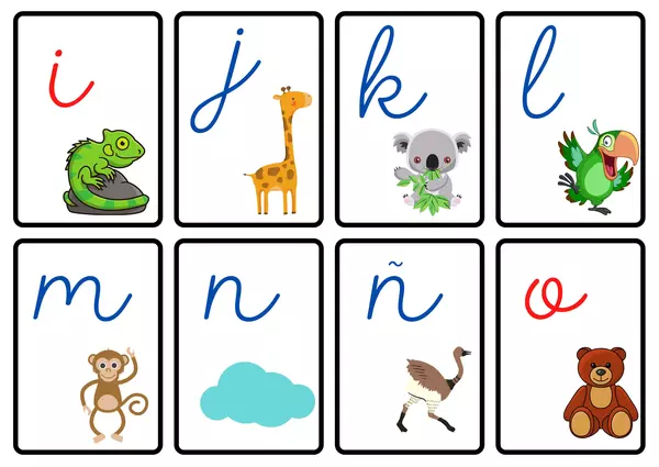 Conciencia fonológica con el método Montessori - letra ligada