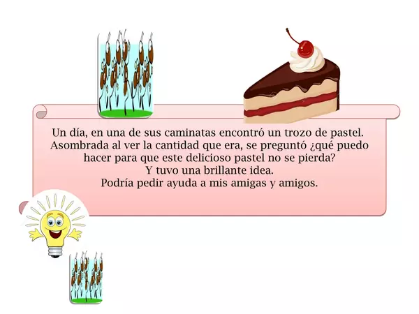 Presentacion Tipo Cuento para trabajo sumas y restas Tercero Basico