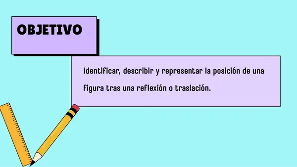 PPT Transformaciones Isométricas "Reflexión y Traslación"