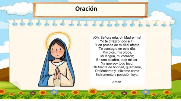 primera clase de Religión 3° Básico