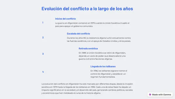 Guerra en Afganistán