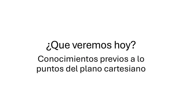 transformaciones junto al plano carteciano
