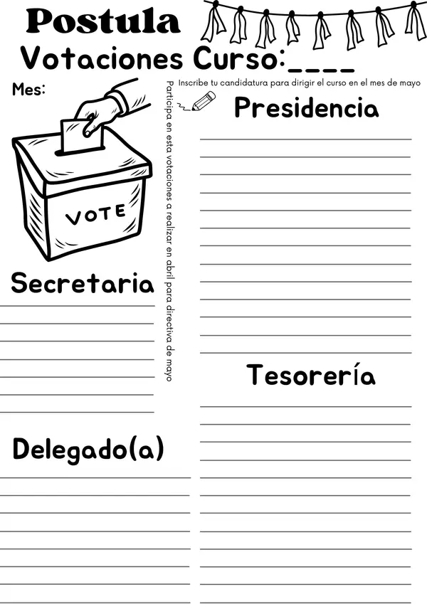 Kit :  Votaciones en el aula 