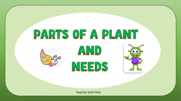 PARTS OF A PLANT AND NEEDS