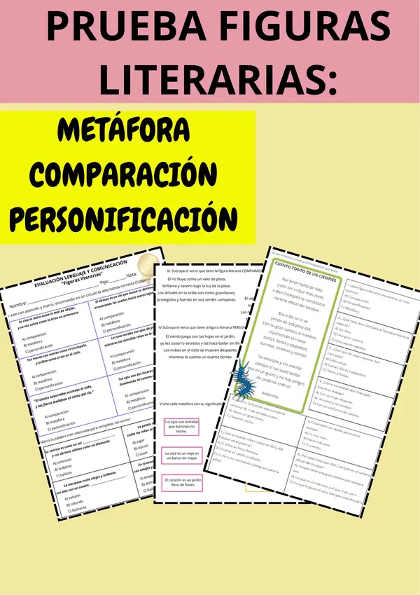 Prueba Figuras Literarias