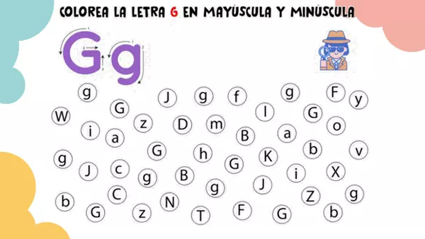 Aprendamos el uso de la letra G-Gu-Gü