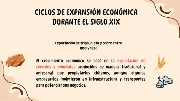 Presentación Inserción de Chile en el proceso de industrialización