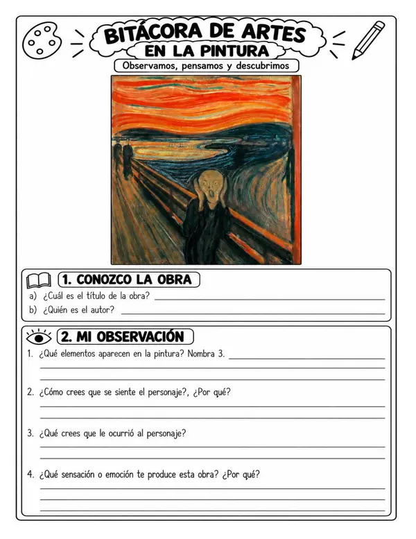 Obras de arte 2° básico