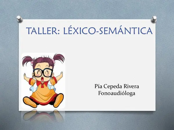 taller vocabulario y categorías semánticas