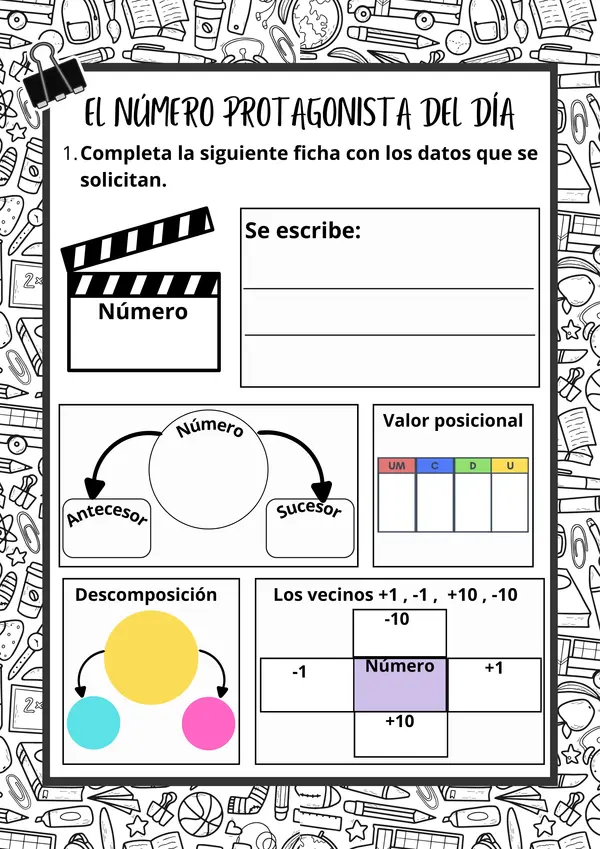 número del día