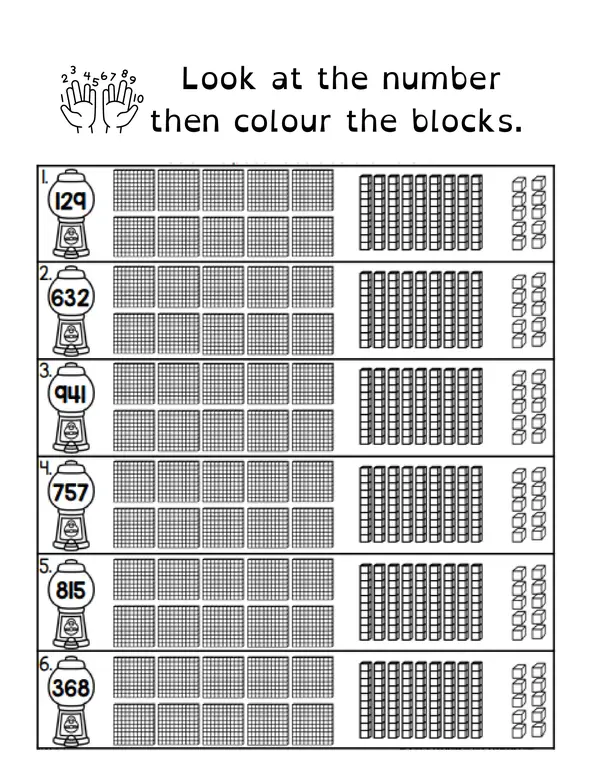 Cuadernillo Matemáticas en Inglés 2do Básico I