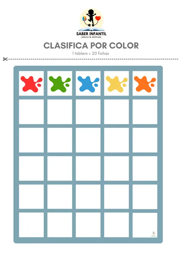 CLASIFICA POR COLOR