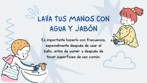 Hábitos de higiene – Primer día de clases 🧼✨
