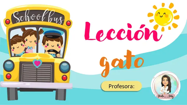 Clase 3 Lección gato