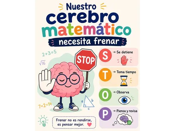 STOP Matemático: estrategia de autorregulación en Matemática