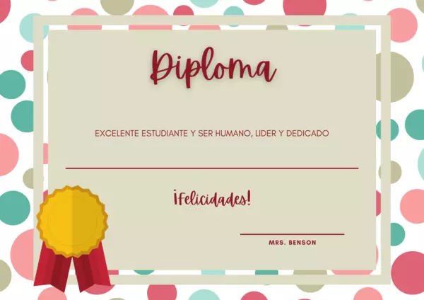 Diploma (Plantilla)