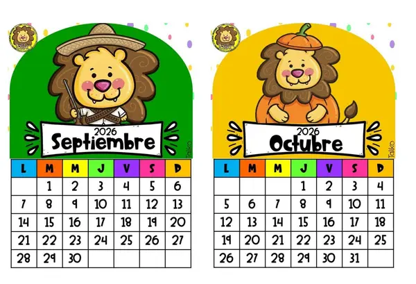Meses Segundo semestre 2026