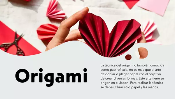Texto instructivo: origami