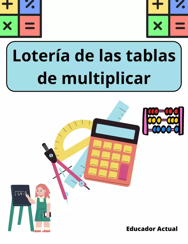Lotería de las tablas de multiplicar