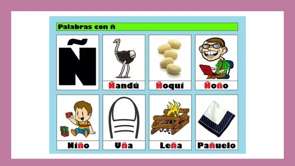Letra Ñ