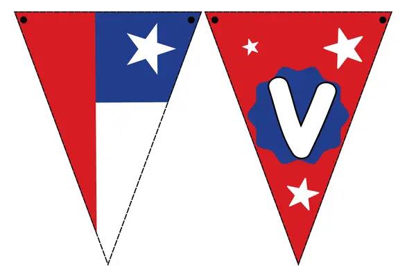 Banderín Dieciochero