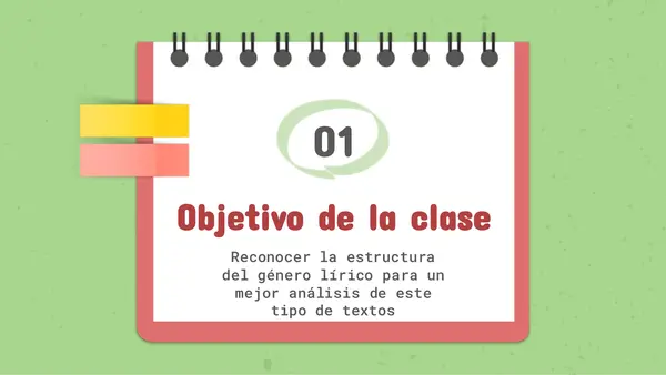 Género Lírico - Refrescando conocimientos 