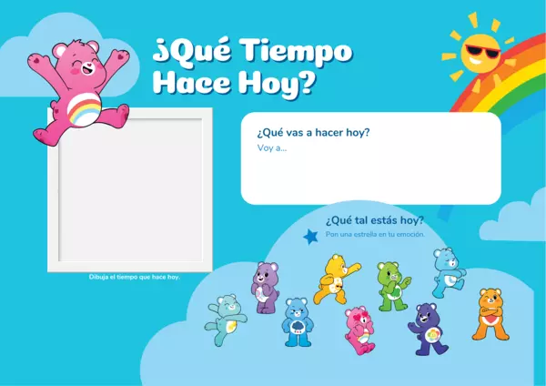 Actividad diaria: ¿Qué tiempo hace hoy?