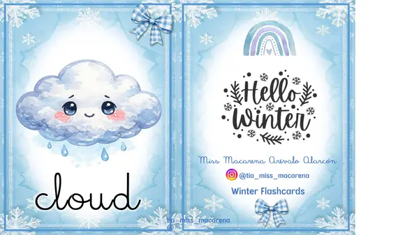 Winter Flashcards
