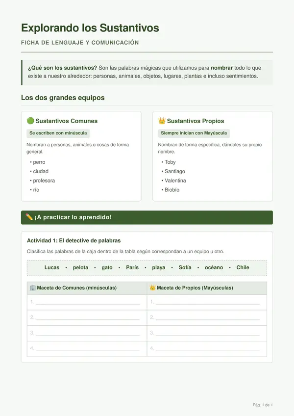 SUSTANTIVOS