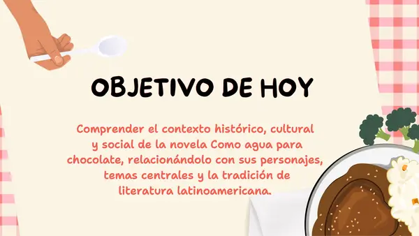 Contextualización Como agua para chocolate