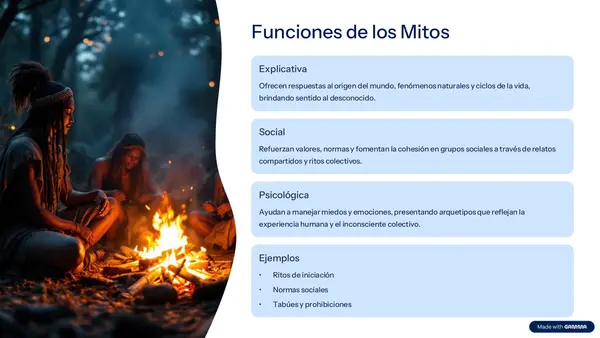 ¿Qué es un mito?