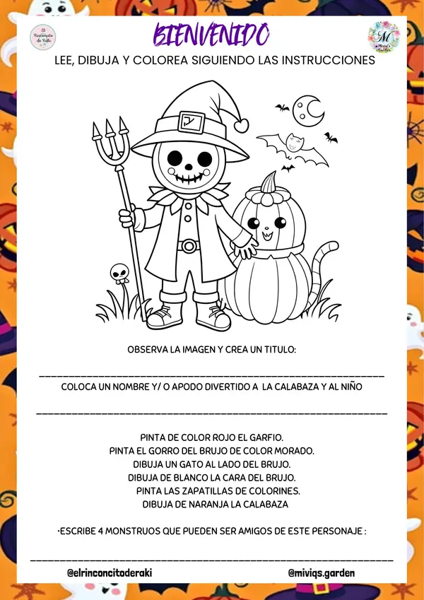   Cuadernillo de Halloween (19 actividades)