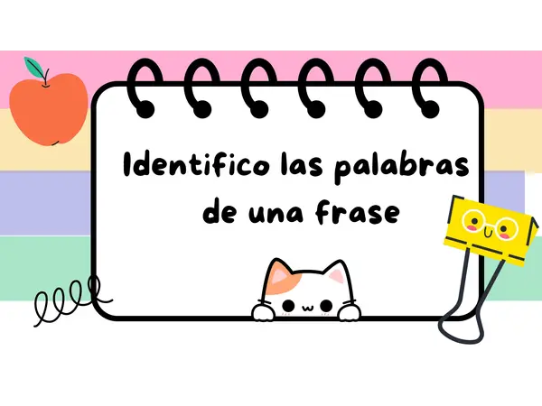 PALABRAS DE UNA FRASE