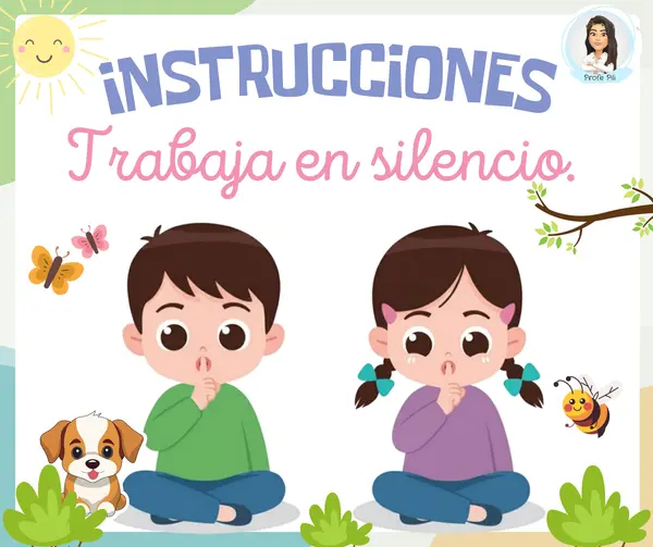 Dictado silencioso de palabras