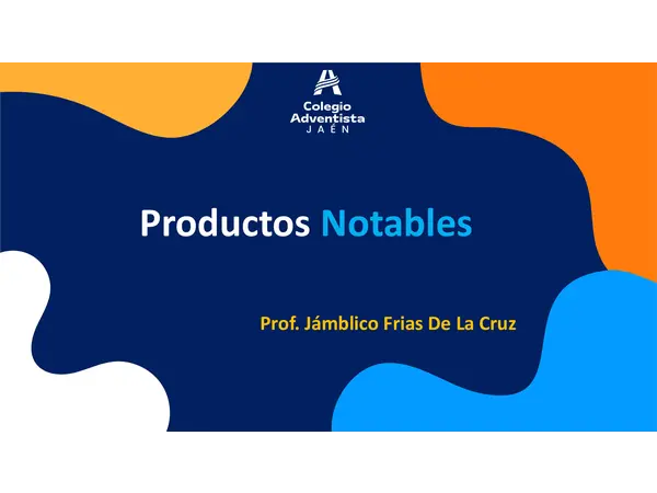 propductos notables