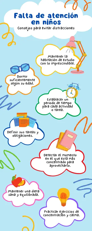 Consejos para la Concentración en Niños de Infantil